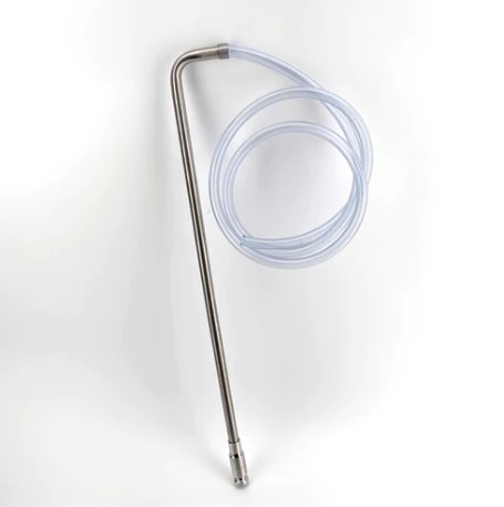 Kegland 57cm Stainless Siphon with 1.5m Heavy Duty Silicone Tube 10mm ID