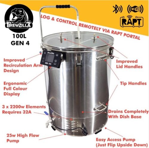 kegland Gen 4 Brewzilla 100L with Pump (1)