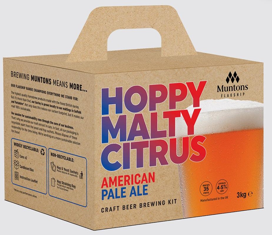 Muntons Flagship American Pale Ale (3kg) Muntons Flagship American Pale Ale (3kg) Muntons Flagship American Pale Ale (3kg)