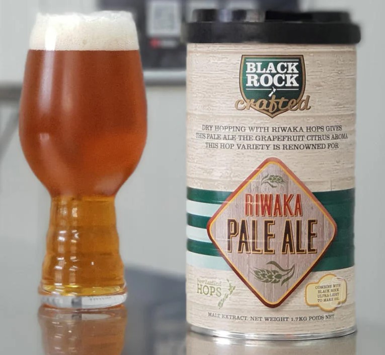 Black Rock Crafted Riwaka Pale Ale Beer Kit (1.7kg) Black Rock Crafted Riwaka Pale Ale Beer Kit (1.7kg) Black Rock Crafted Riwaka Pale Ale Beer Kit (1.7kg)