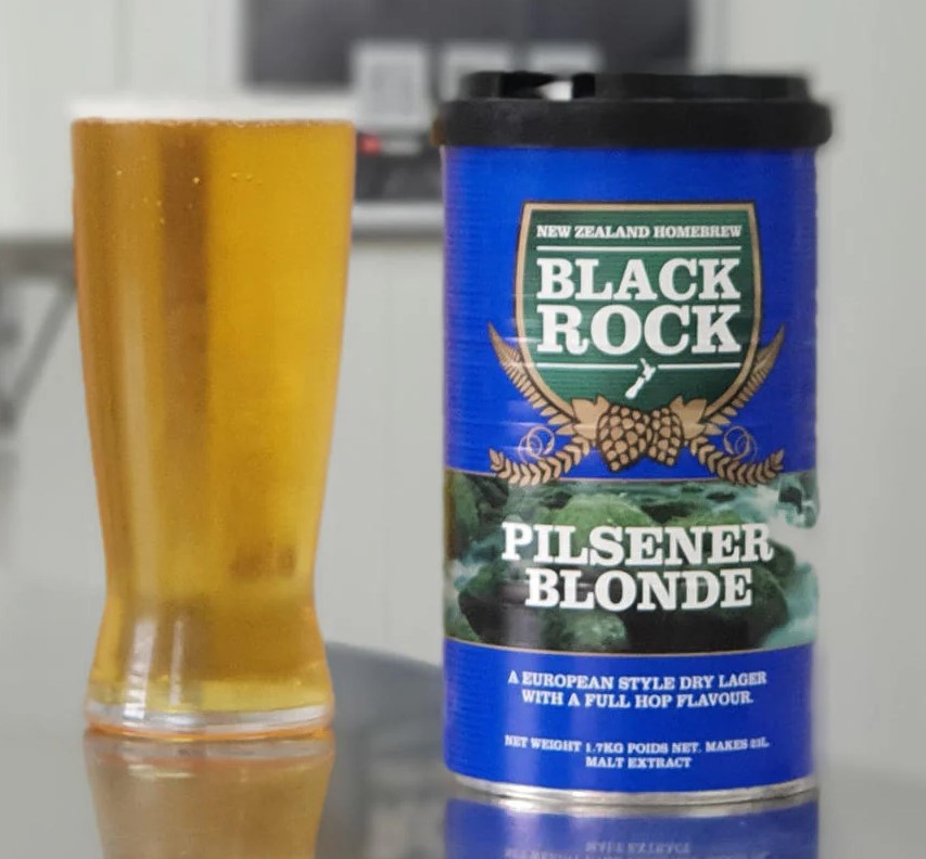 Black Rock Pilsner Blonde Beer Kit (1.7kg) Black Rock Pilsner Blonde Beer Kit (1.7kg) Black Rock Pilsner Blonde Beer Kit (1.7kg)
