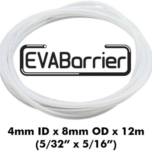 EVABarrier 4mm ID x 8mm OD x 12m Roll - Double Wall EVA