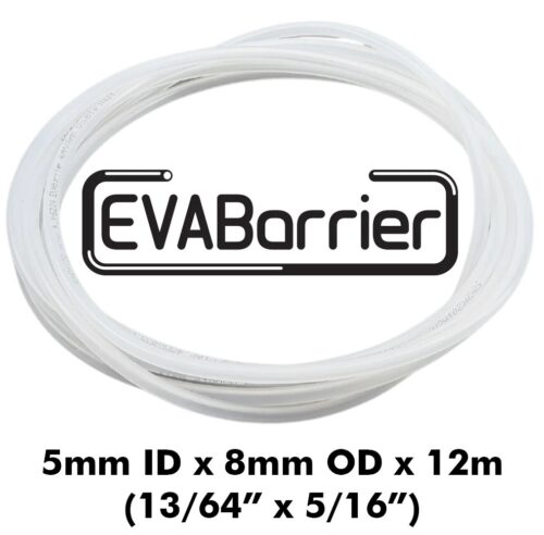 EVABarrier 5mm ID x 8mm OD x 12m Roll - Double Wall EVA