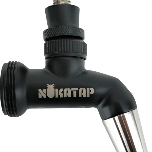 Kegland NukaTap SS - Punisher Edition (Black Tap with SS Spout)