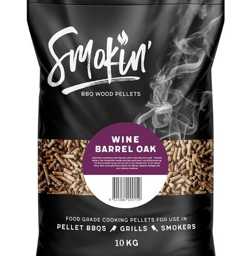 Smokin' BBQ Wood Pellets - Wine Oak Barrel 10kg