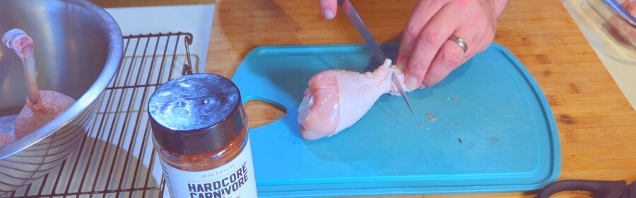 Smoked Chicken Lollipops on The ZGrills 700E-XL Smoked Chicken Lollipops on The ZGrills 700E-XL smoked chicken lollipops Prep the drumsticks