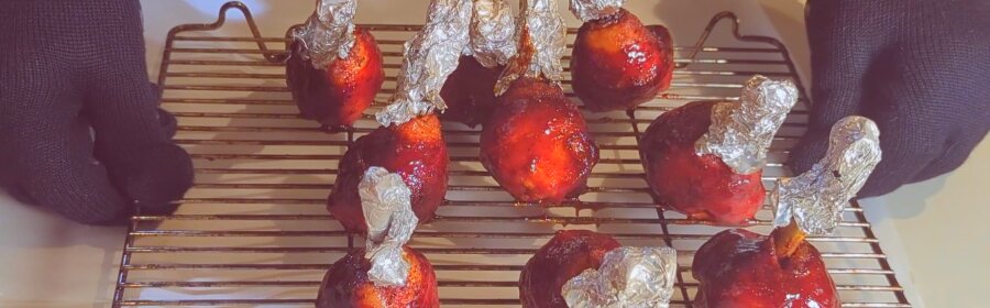 Smoked Chicken Lollipops on The ZGrills 700E-XL Smoked Chicken Lollipops on The ZGrills 700E-XL smoked chicken lollipops cool and enjoy