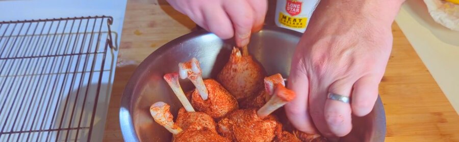 Smoked Chicken Lollipops on The ZGrills 700E-XL Smoked Chicken Lollipops on The ZGrills 700E-XL smoked chicken lollipops season the drumsticks