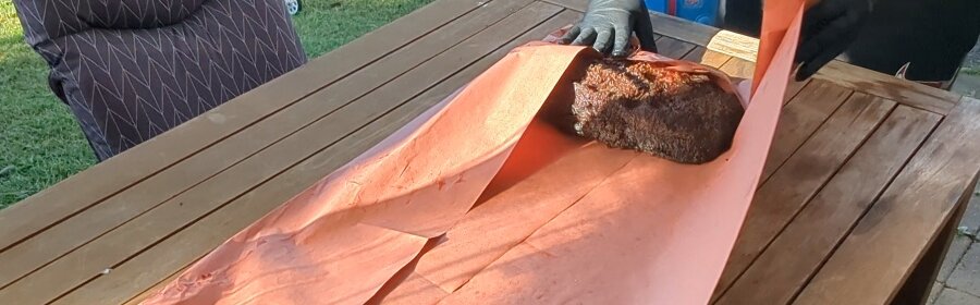 wrap brisket on zgrillz image