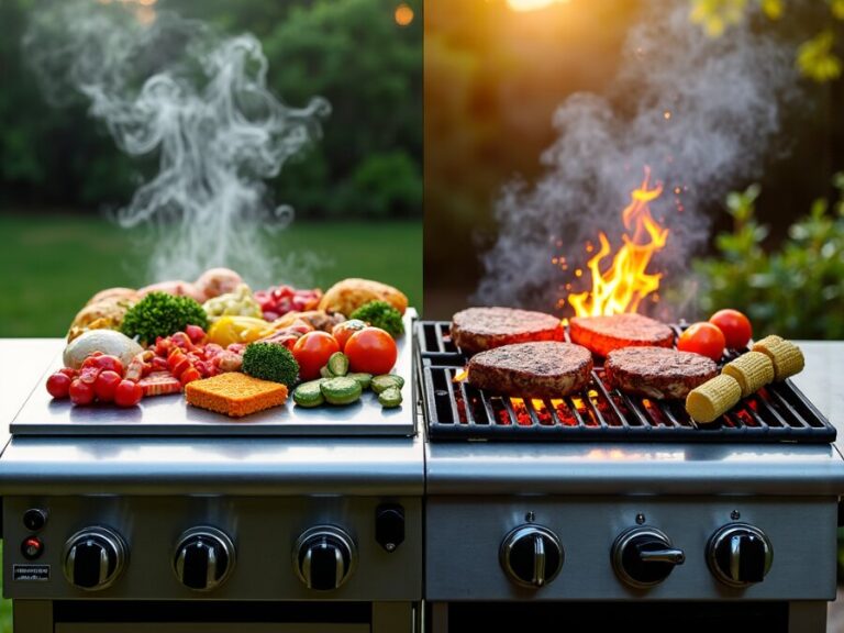 Flat Top Grill vs Regular Grill