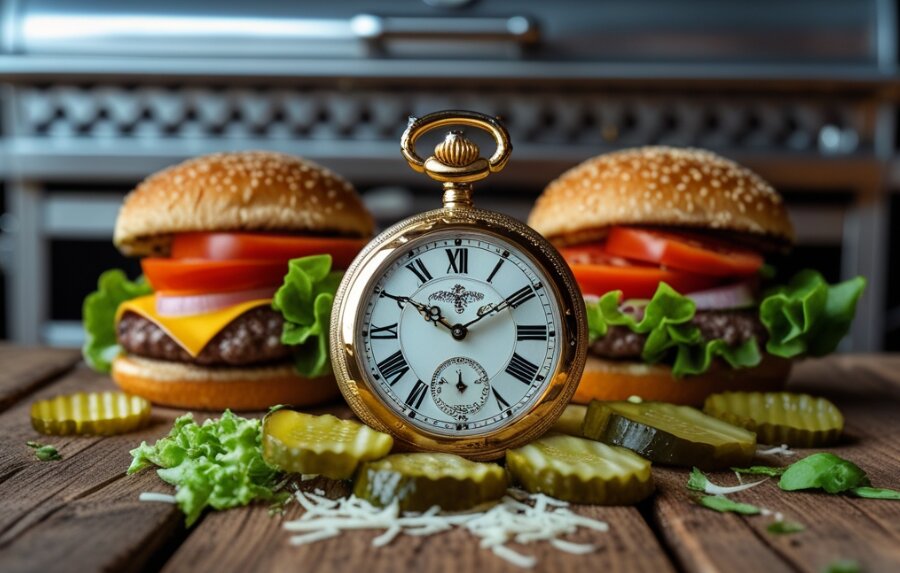 Grilling Time for Burgers