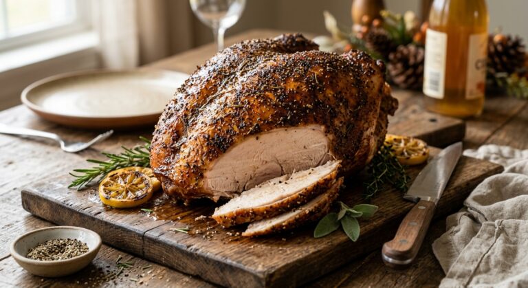 Brined Smoked Turkey Breast